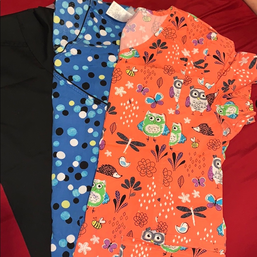 3 TOP SCRUBS FOR $15